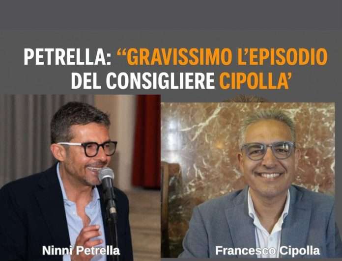 Ninni Petrella su Cipolla – dichiarazioni pubbliche e rispetto istituzionale