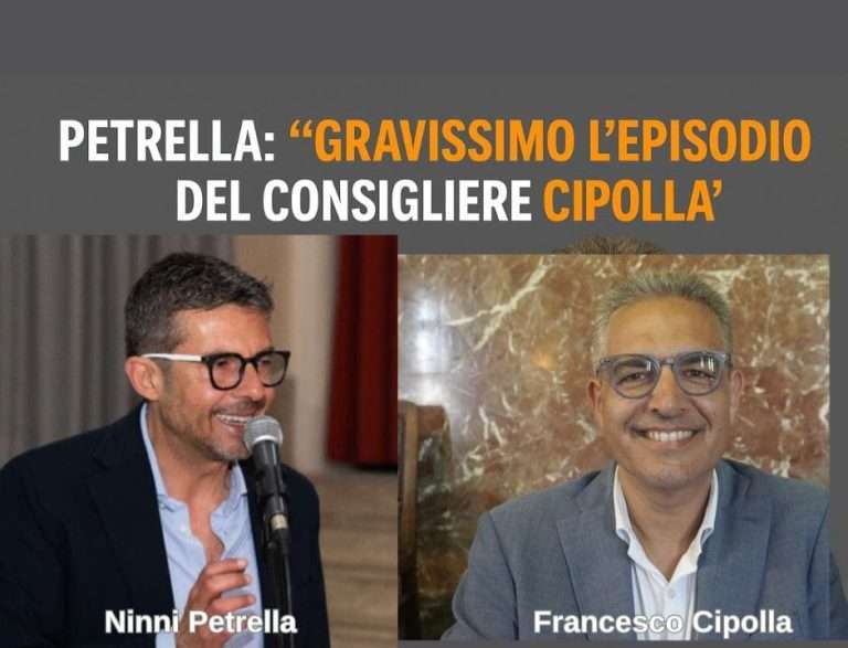 Ninni Petrella su Cipolla – dichiarazioni pubbliche e rispetto istituzionale