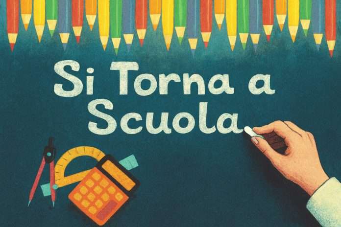 Studenti al rientro tra i banchi per l’inizio della scuola 2025/2026