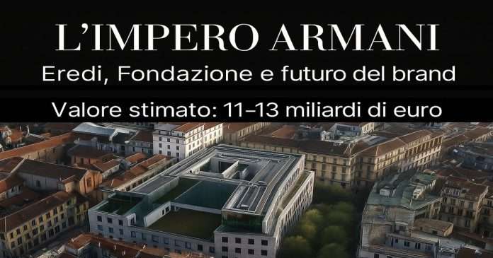 Eredi Armani – la Fondazione guiderà l’impero da 13 miliardi di euro