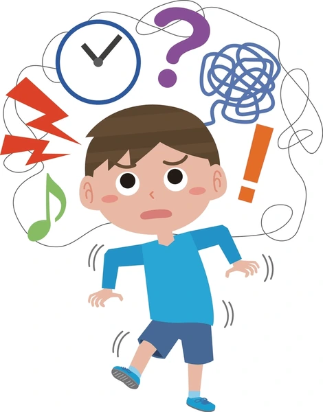 Bambino che studia con supporti visivi e timer, simbolo delle strategie per gestire l’ADHD a scuola e a casa