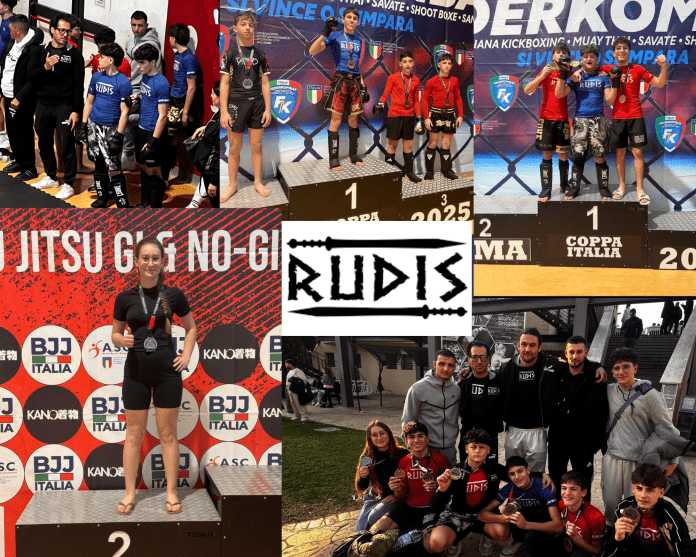 ASD RUDIS Milazzo alla Coppa Italia 2025 tra MMA e Brazilian Jiu Jitsu