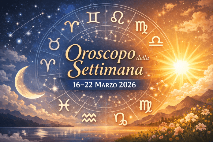 la settimana dal 16 al 22 marzo 2026
