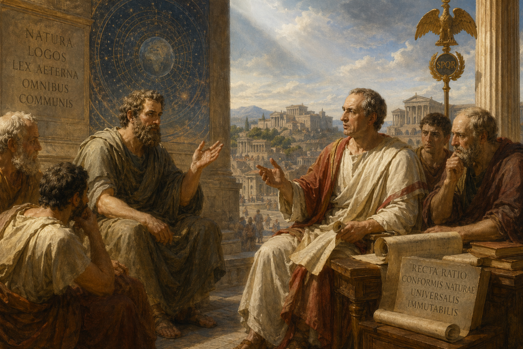 Dallo stoicismo a Cicerone il diritto universale