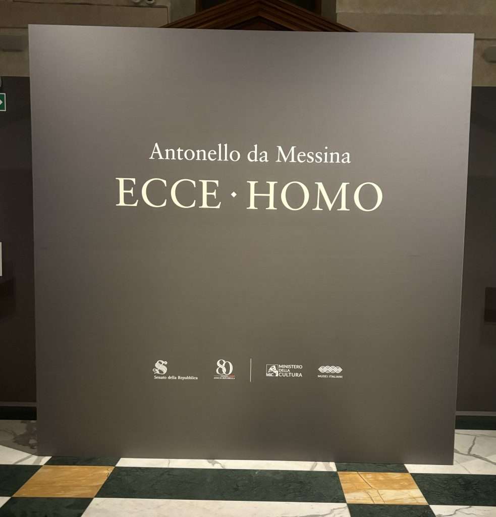 Ecce Homo Antonello da Messina a Roma
