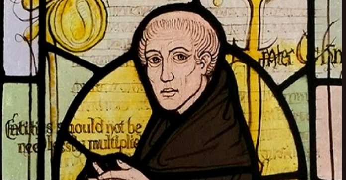Guglielmo di Occam od Ockham (in latino Guillelmus de Ockham, in inglese William of Ockham; Ockham, 1288 – Monaco di Baviera, 10 aprile 1347)