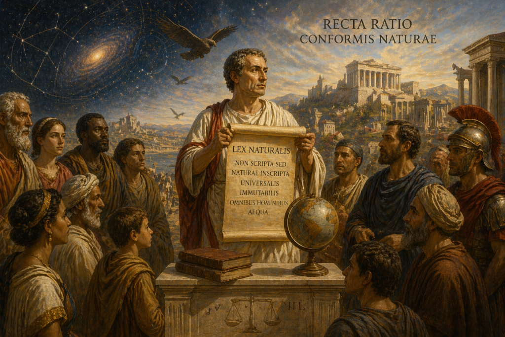 Dallo stoicismo a Cicerone il diritto universale