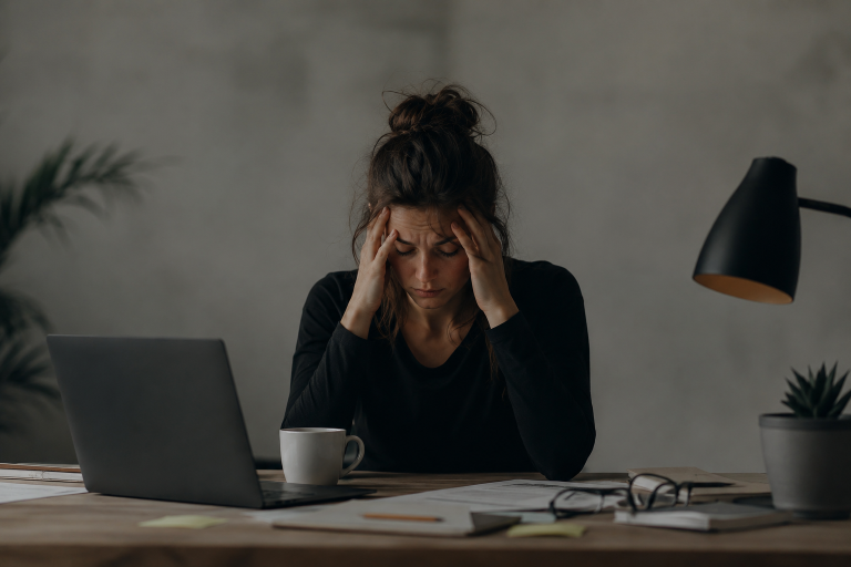 Una mente continuamente esposta a stimoli, notifiche e pressione costante finisce per esaurirsi anche senza fatica fisica